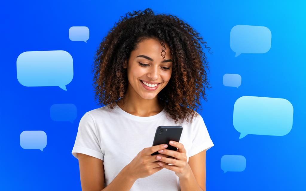 Cliente conversando pelo celular com o atendimento